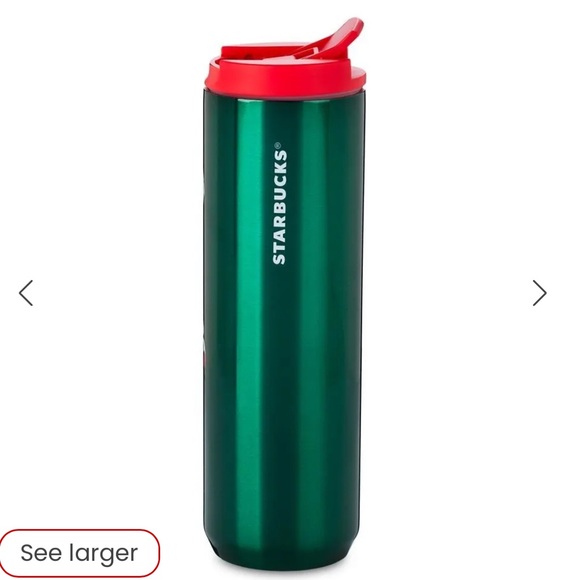 Mickey Mouse NWT Starbucks Holiday Metal Tumbler Coffee Disney World - Picture 5 of 5